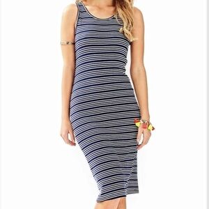 Striped Sleeveless Dress